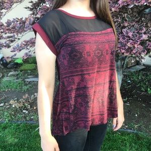 Rue21 Open Back Tee